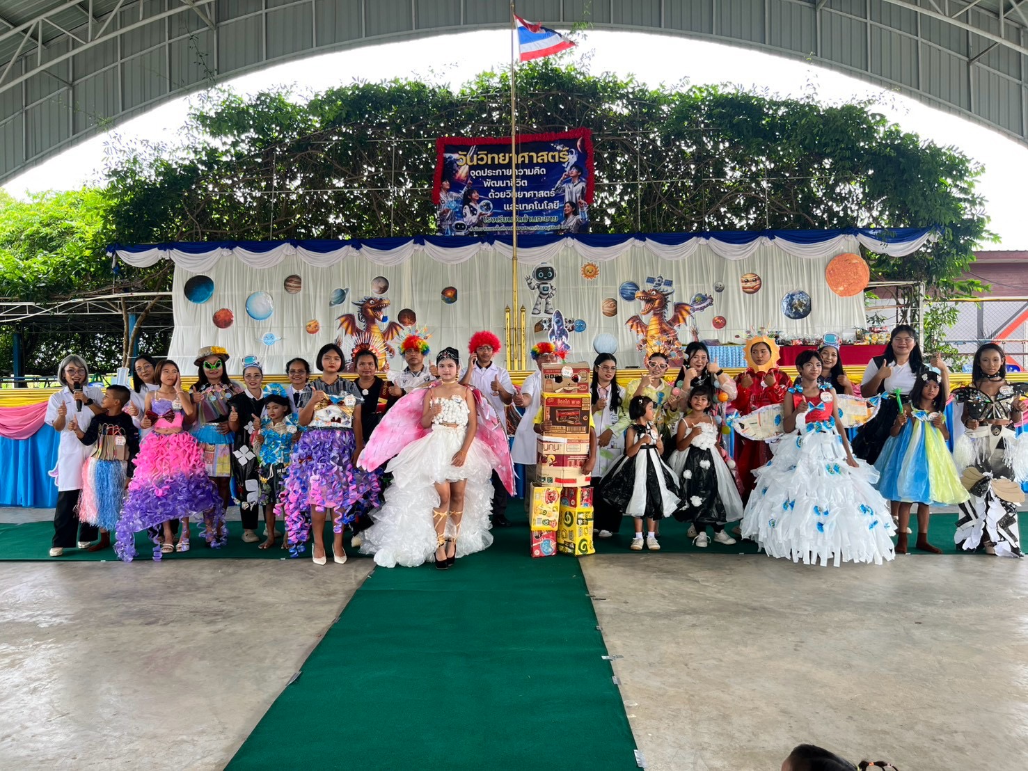 วันวิทยาศาสตร์ โรงเรียนวัดบ้านกะชาย